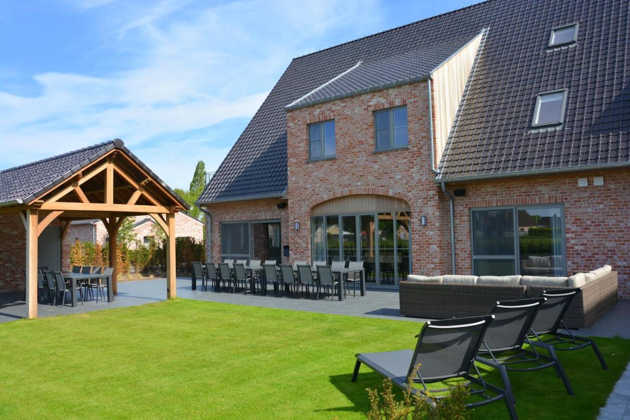 Duins Genot 5 Star Holiday Homes 30P & 40P - Indoorpool & Wellness Jabbeke  Εξωτερικό φωτογραφία